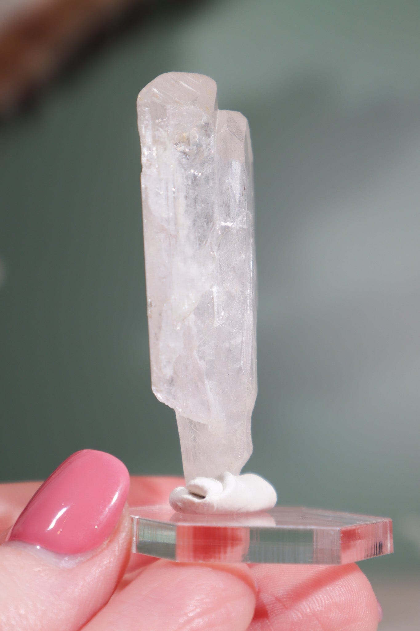 Clear Danburite Specimen 16.1gr - Tali & Loz Crystals
