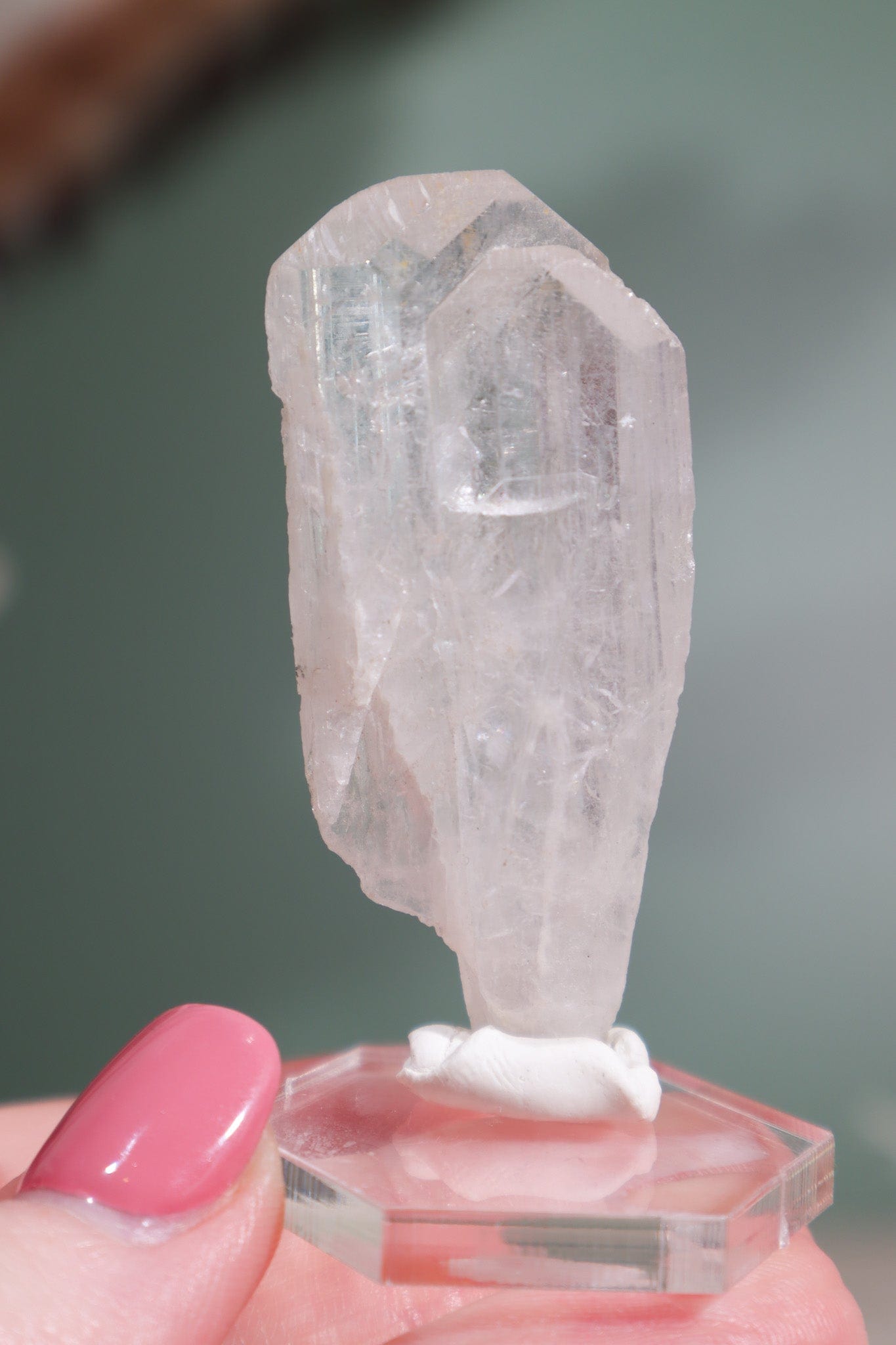 Clear Danburite Specimen 16.1gr - Tali & Loz Crystals