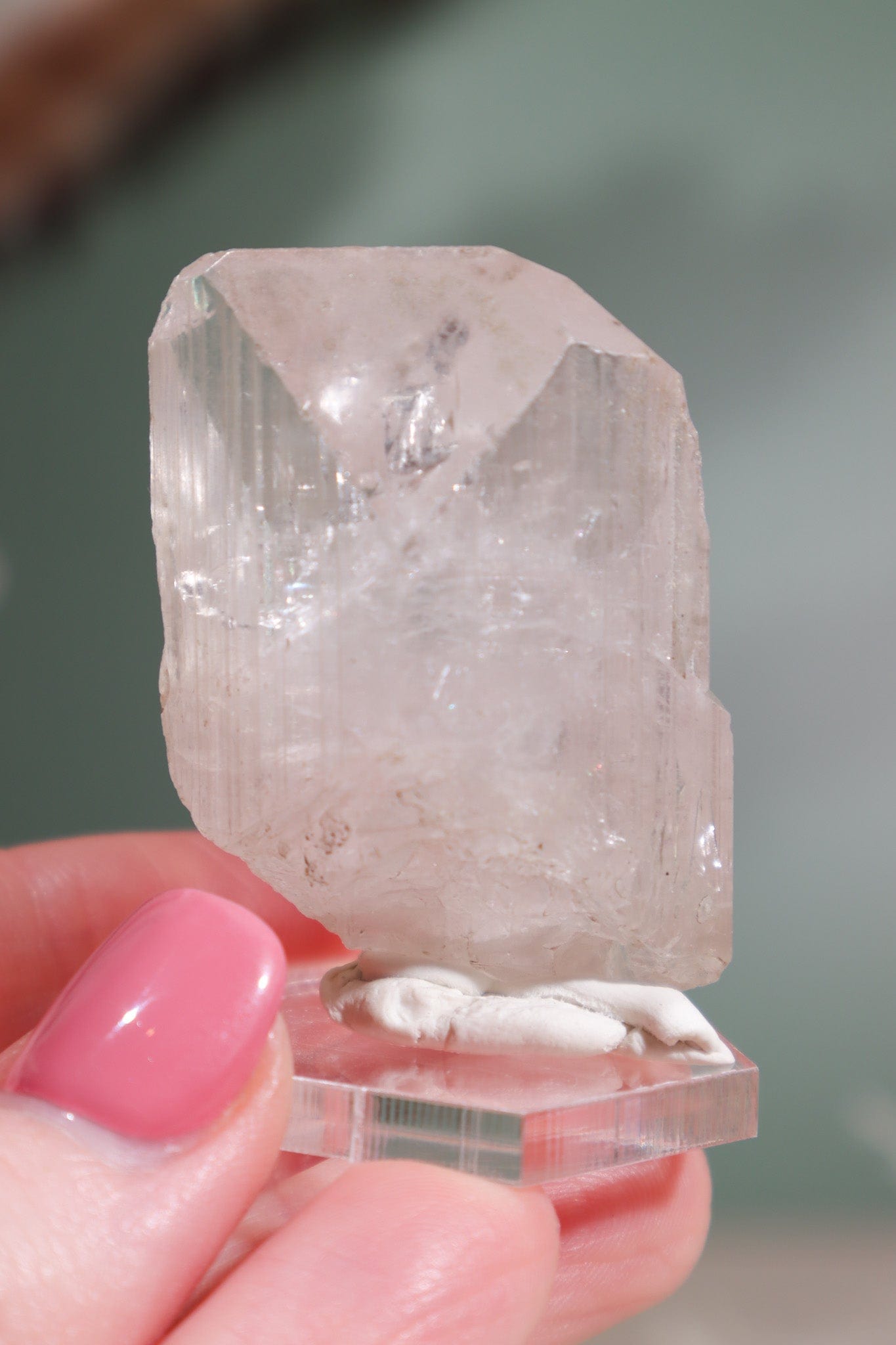 Clear Danburite Specimen 30.8gr - Tali & Loz Crystals