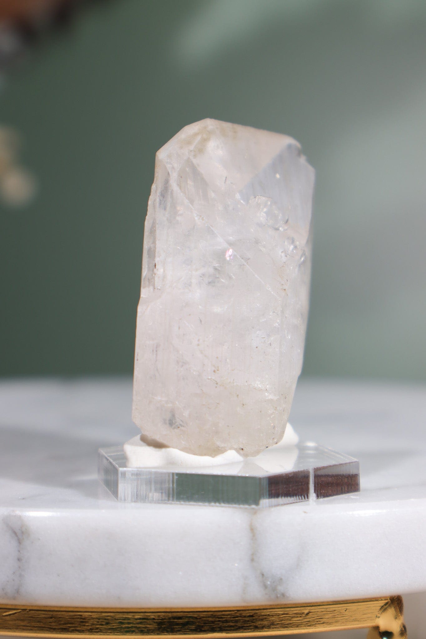 Clear Danburite Specimen 30.8gr - Tali & Loz Crystals