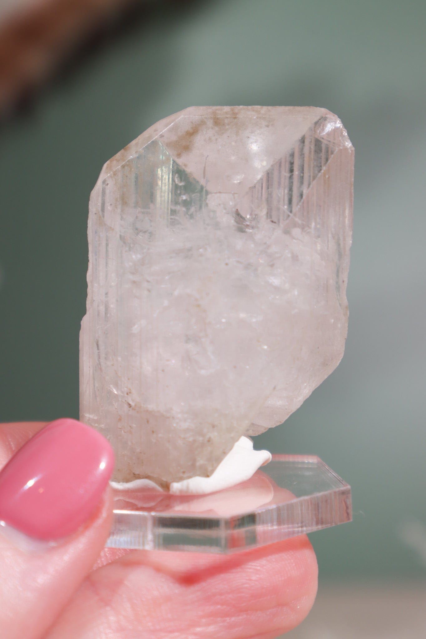 Clear Danburite Specimen 30.8gr - Tali & Loz Crystals