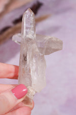Clear Quartz Cross Formation 96gr Clusters Tali & Loz Crystals