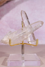 Clear Quartz Cross Formation 96gr Clusters Tali & Loz Crystals