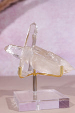 Clear Quartz Cross Formation 96gr Clusters Tali & Loz Crystals