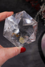 Clear Quartz Diamond Carving 273gr Carving Tali & Loz Crystals