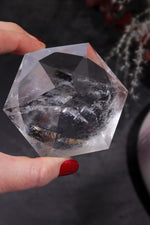 Clear Quartz Diamond Carving 273gr Carving Tali & Loz Crystals