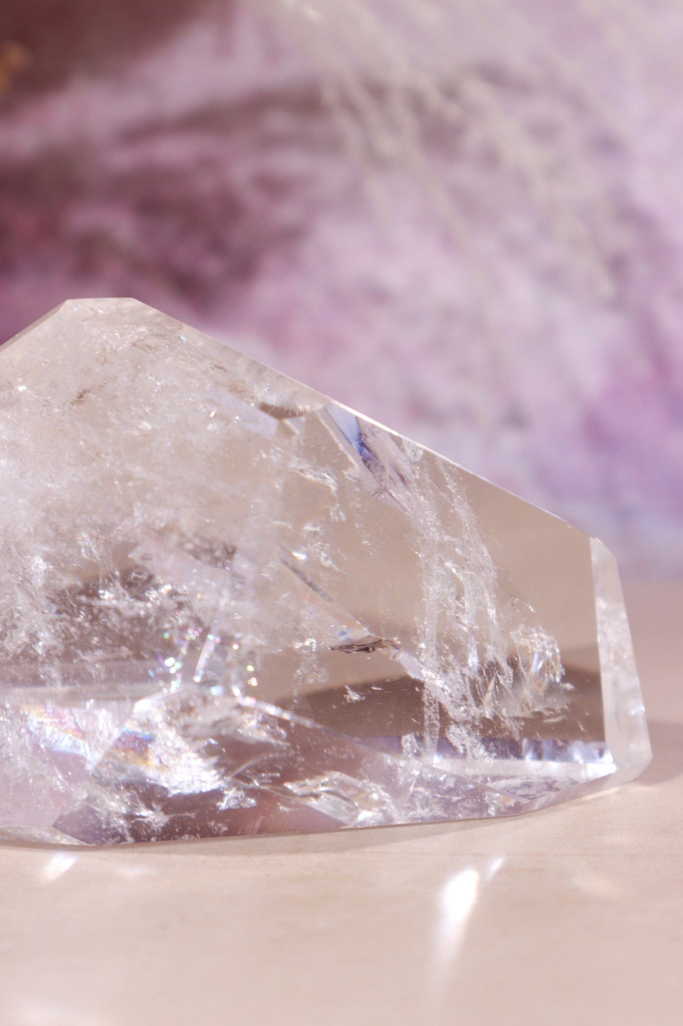 Clear Quartz Freeform 0.6kg, AAA-Grade Brazil Freeform Tali & Loz Crystals