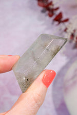 Clear Quartz Freeform with Chlorite Inclusions 6.3cm Freeform Tali & Loz Crystals