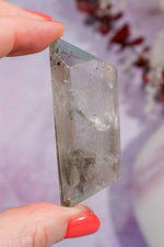 Clear Quartz Freeform with Chlorite Inclusions 6.3cm Freeform Tali & Loz Crystals