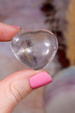 Clear Quartz Hearts | 30-35mm | Brazil Hearts Tali & Loz Crystals