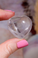 Clear Quartz Hearts | 30-35mm | Brazil Hearts Tali & Loz Crystals
