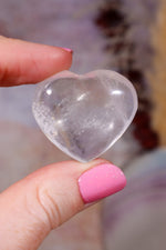 Clear Quartz Hearts | 30-35mm | Brazil Hearts Tali & Loz Crystals