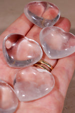 Clear Quartz Hearts | 30-35mm | Brazil Hearts Tali & Loz Crystals