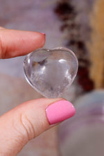 Clear Quartz Hearts | 30-35mm | Brazil Hearts Tali & Loz Crystals