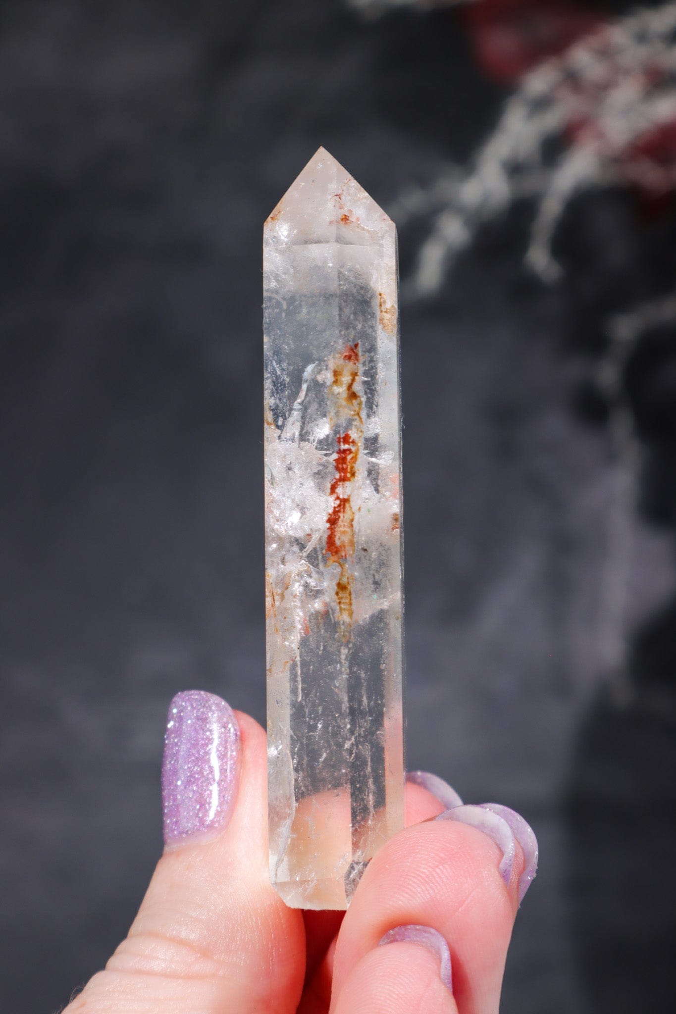 Clear Quartz Manifestation Crystal Tower With Inclusions Towers Tali & Loz Crystals