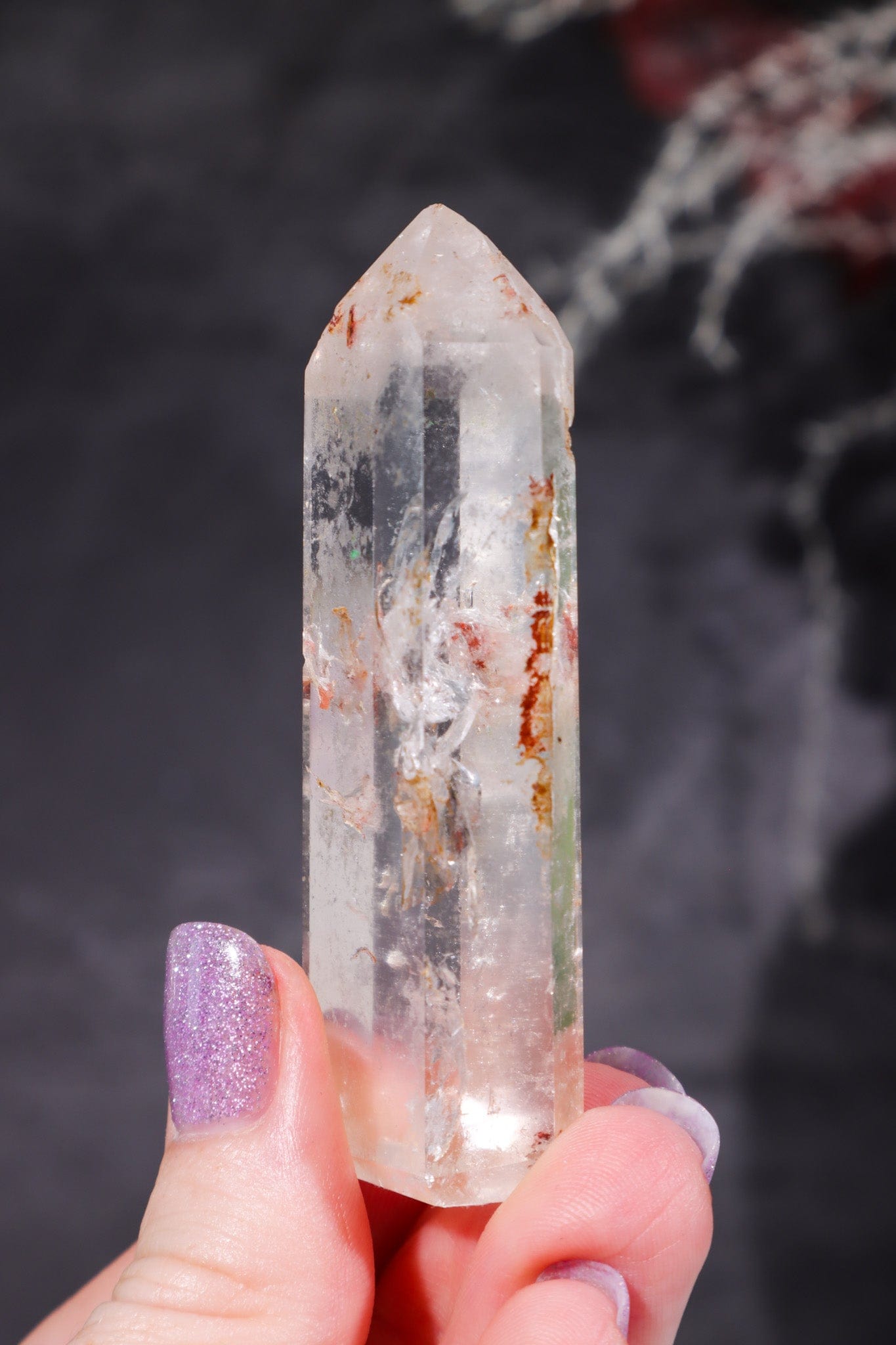 Clear Quartz Manifestation Crystal Tower With Inclusions Towers Tali & Loz Crystals