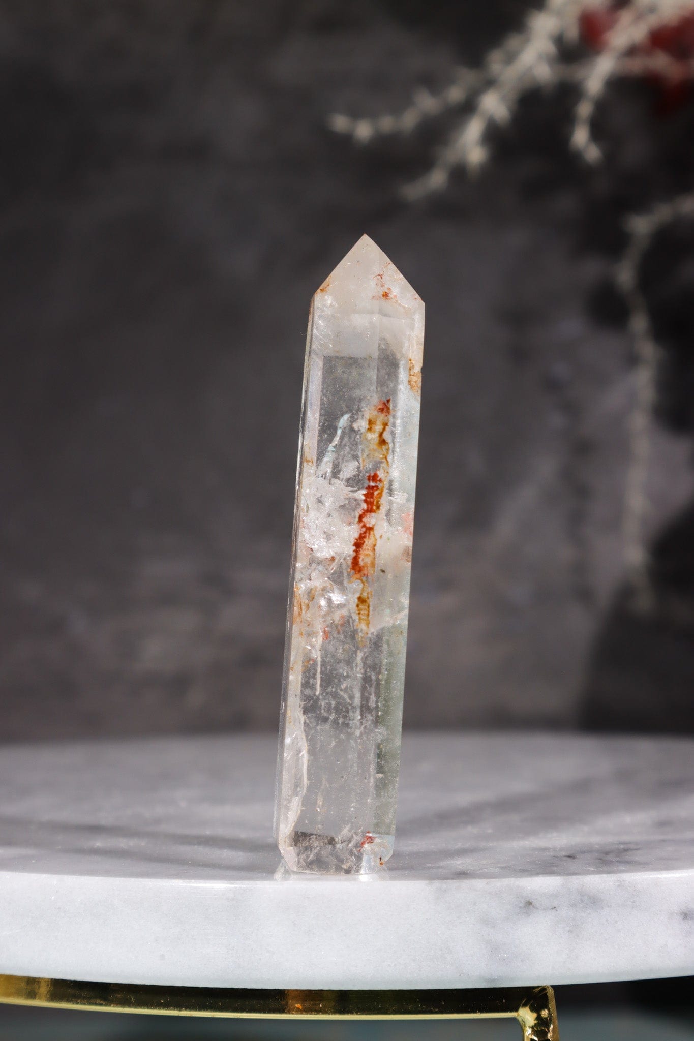 Clear Quartz Manifestation Crystal Tower With Inclusions Towers Tali & Loz Crystals
