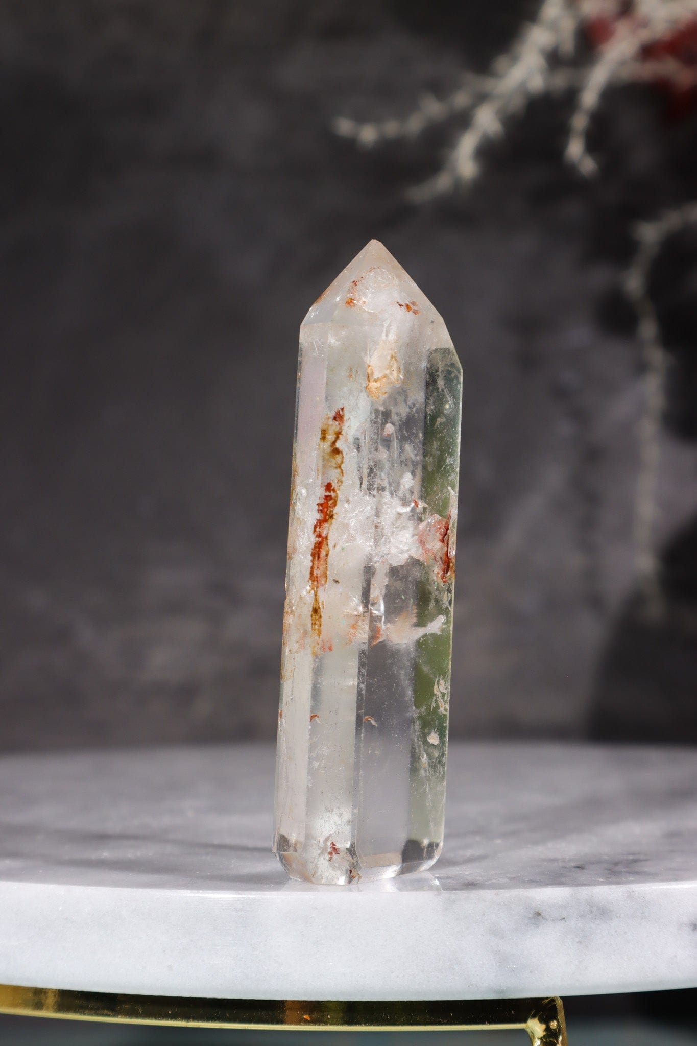 Clear Quartz Manifestation Crystal Tower With Inclusions Towers Tali & Loz Crystals