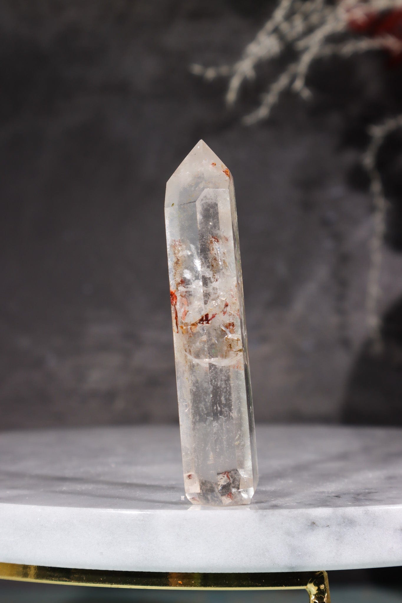 Clear Quartz Manifestation Crystal Tower With Inclusions Towers Tali & Loz Crystals