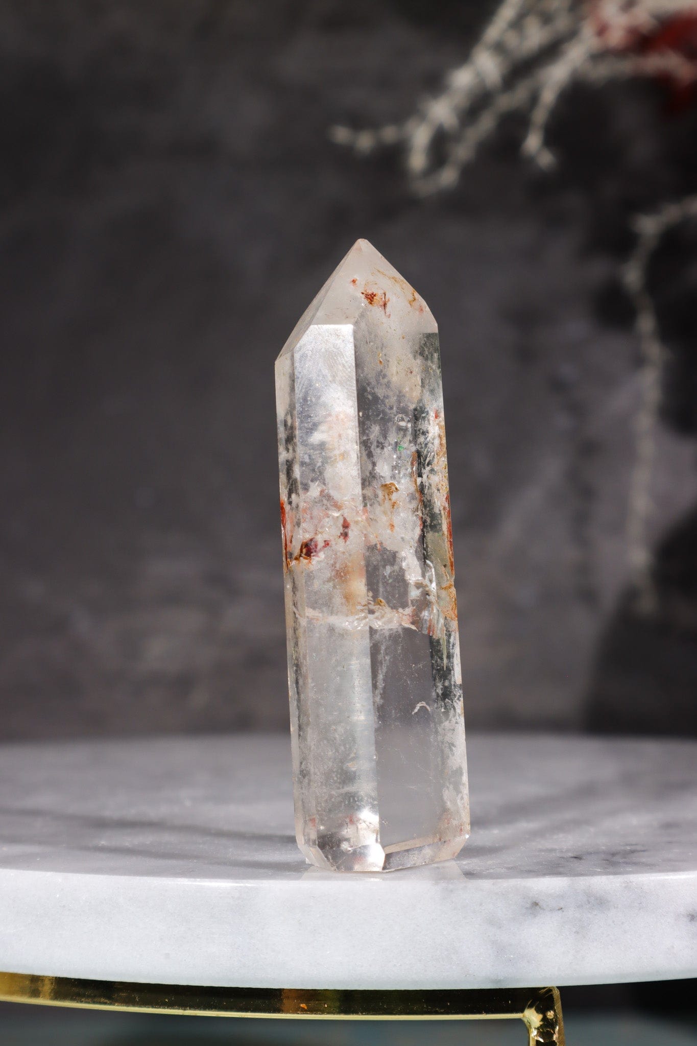 Clear Quartz Manifestation Crystal Tower With Inclusions Towers Tali & Loz Crystals