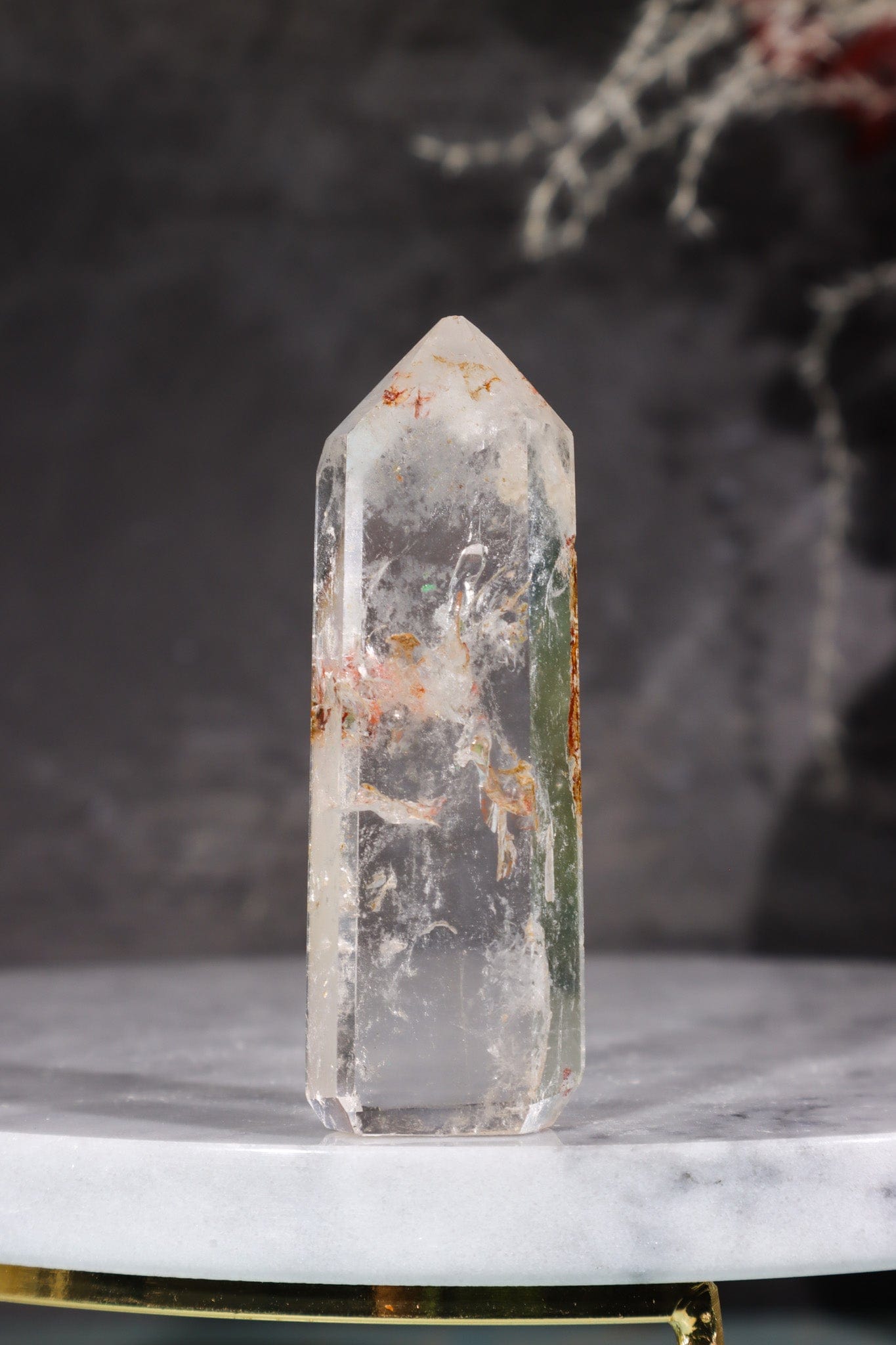 Clear Quartz Manifestation Crystal Tower With Inclusions Towers Tali & Loz Crystals