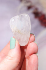Clear Quartz Palmstones 4cm Palm Stones Tali & Loz Crystals