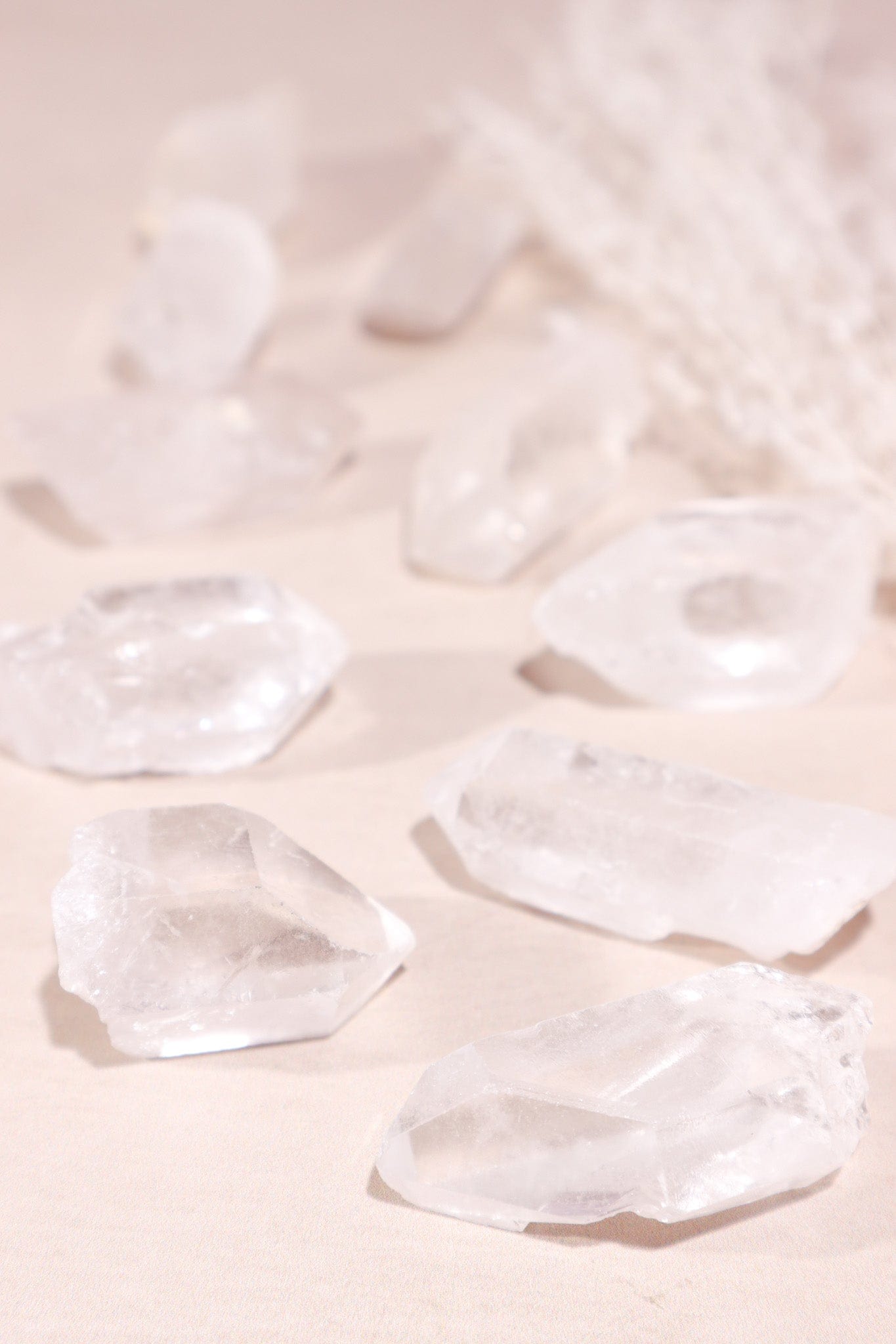 Clear Quartz Rough Points 25-40mm - Tali & Loz Crystals
