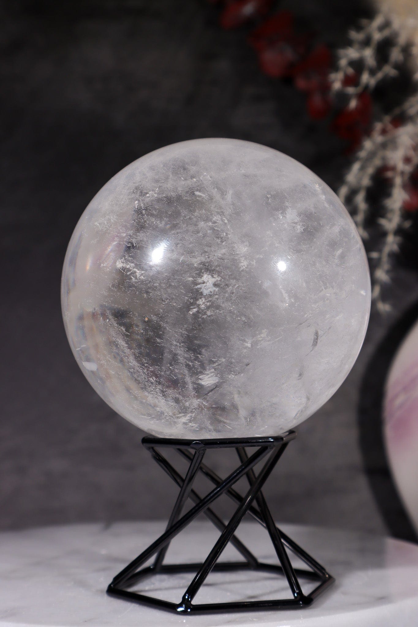Clear Quartz Sphere 0.7KG Spheres Tali & Loz Crystals
