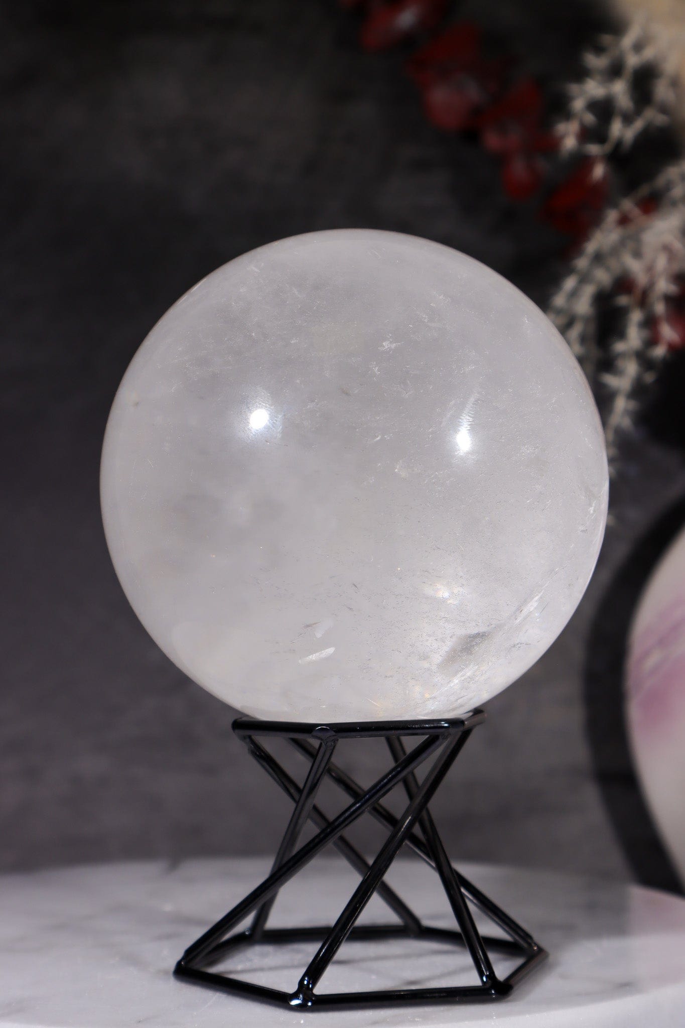 Clear Quartz Sphere 0.7KG Spheres Tali & Loz Crystals