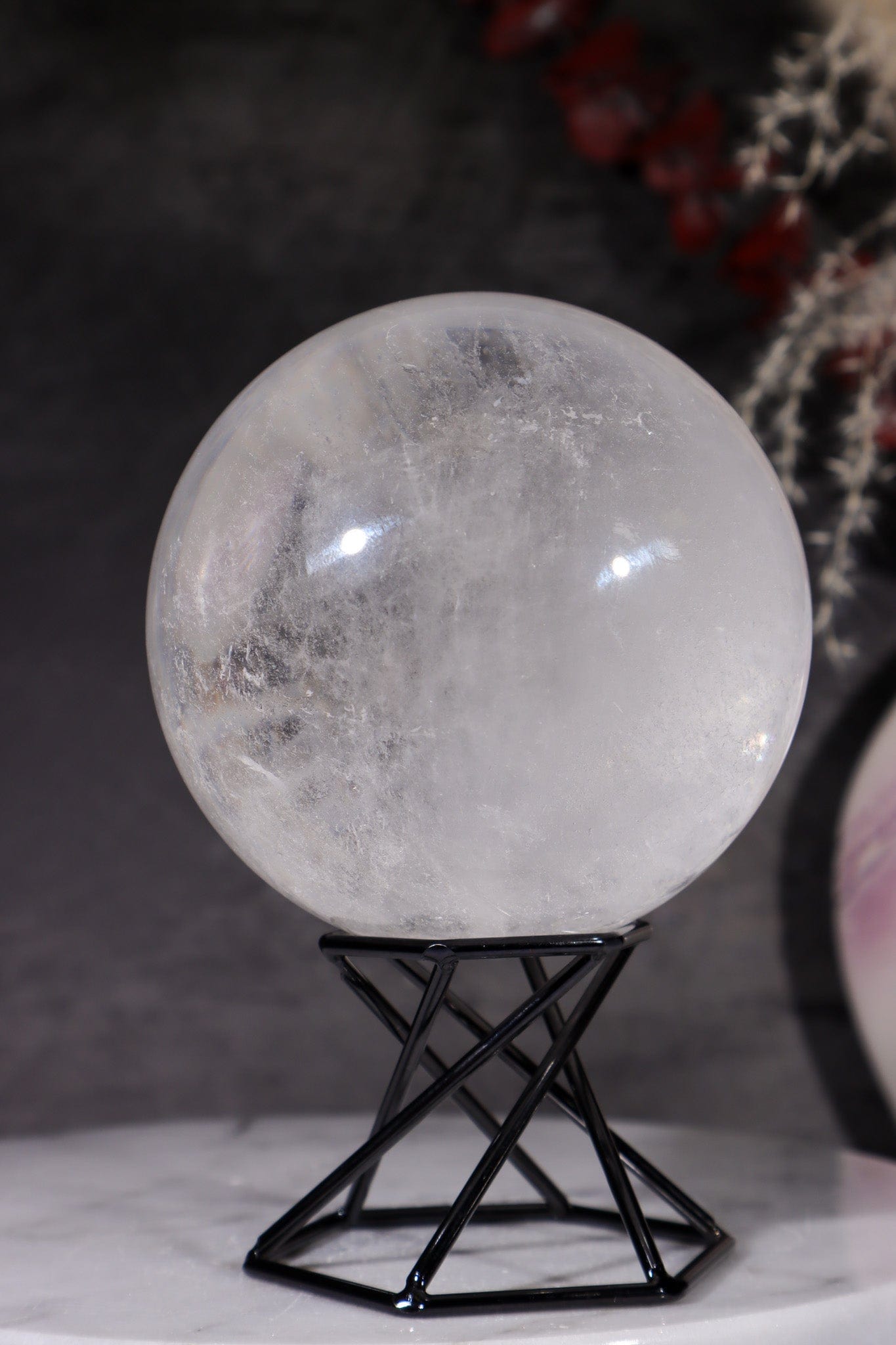 Clear Quartz Sphere 0.7KG Spheres Tali & Loz Crystals