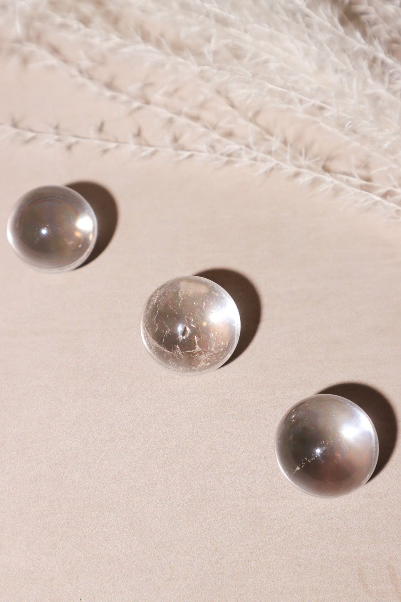 Clear Quartz Spheres 20mm - Tali & Loz Crystals
