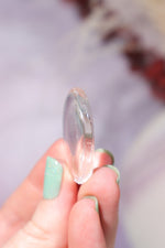 Clear Quartz Thumb Stones 3cm Worry Stones Tali & Loz Crystals