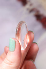 Clear Quartz Thumb Stones 3cm Worry Stones Tali & Loz Crystals