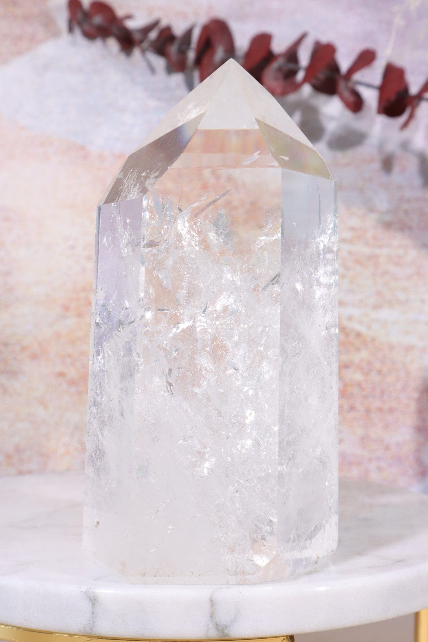 Clear Quartz Tower AAA-Grade Brazil Towers Tali & Loz Crystals