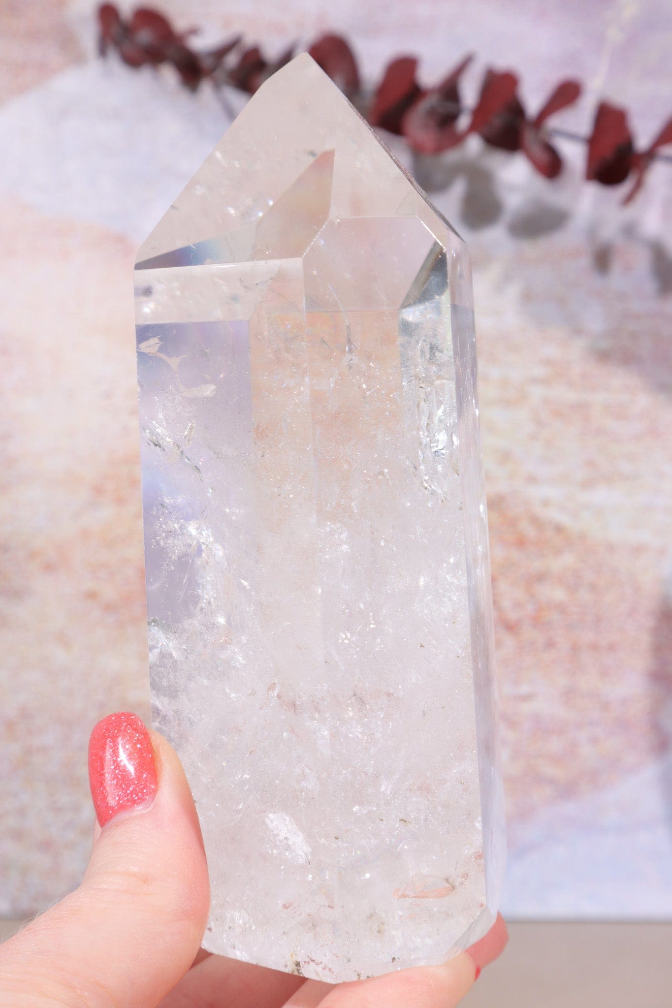 Clear Quartz Tower AAA-Grade Brazil Towers Tali & Loz Crystals