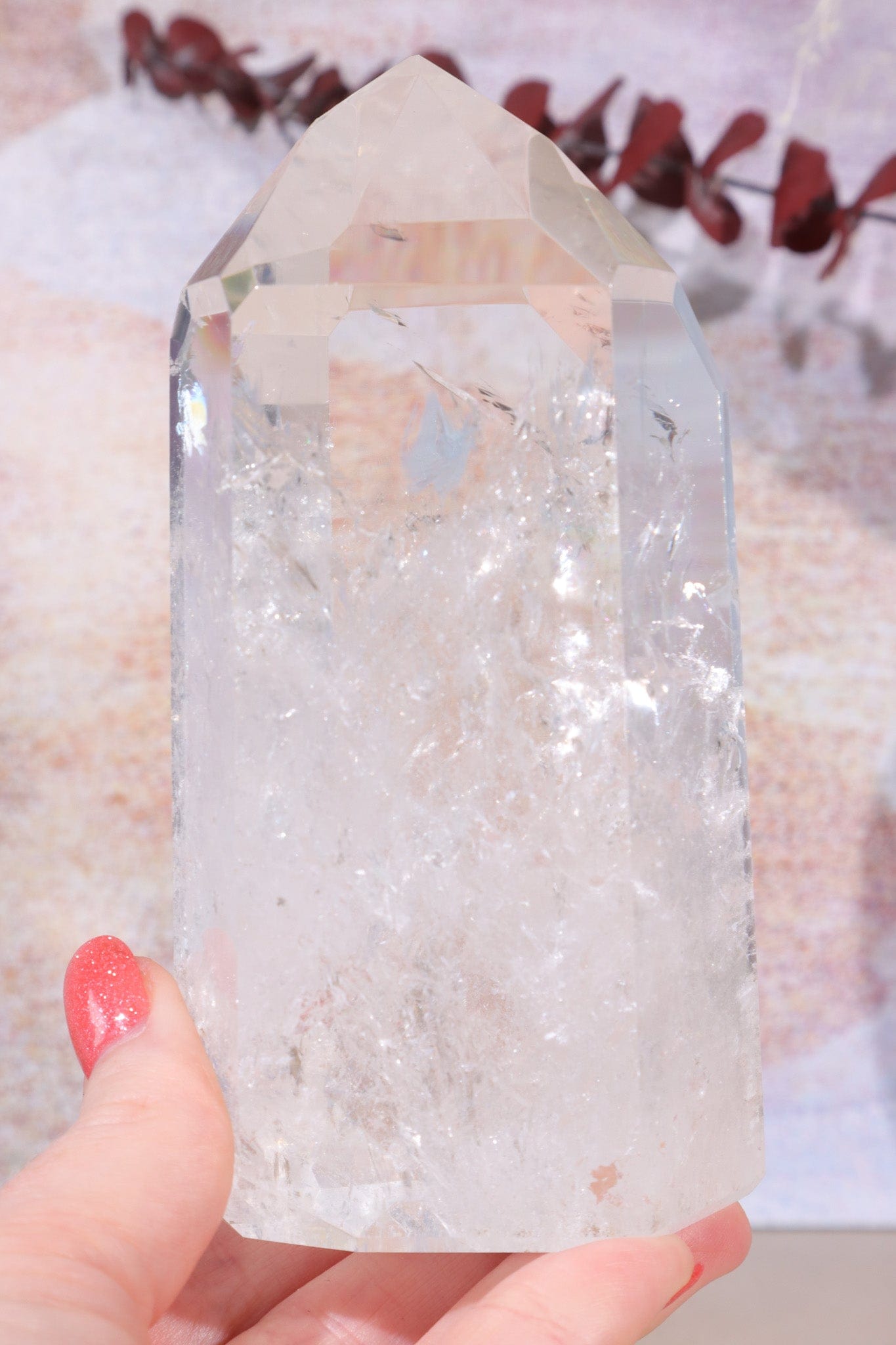 Clear Quartz Tower AAA-Grade Brazil Towers Tali & Loz Crystals