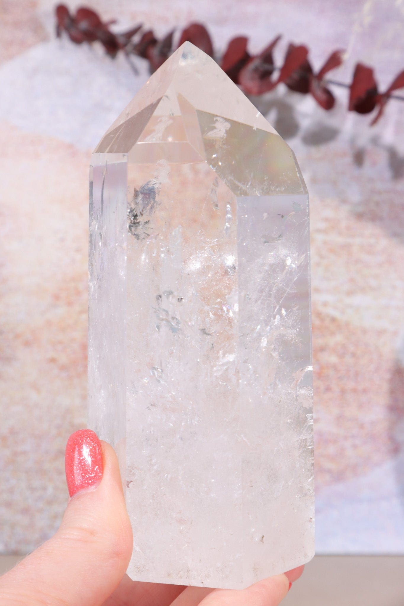 Clear Quartz Tower AAA-Grade Brazil Towers Tali & Loz Crystals