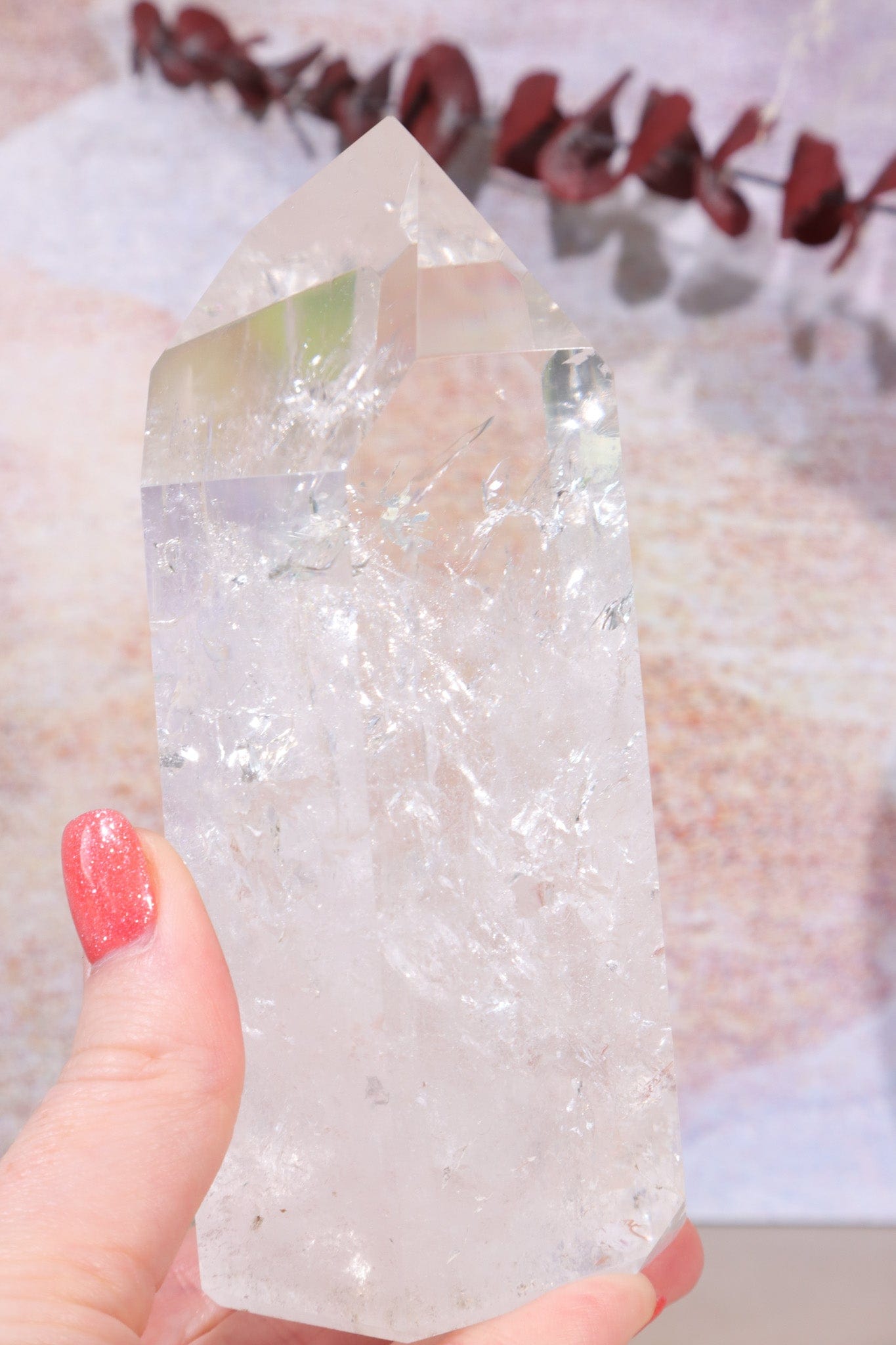 Clear Quartz Tower AAA-Grade Brazil Towers Tali & Loz Crystals
