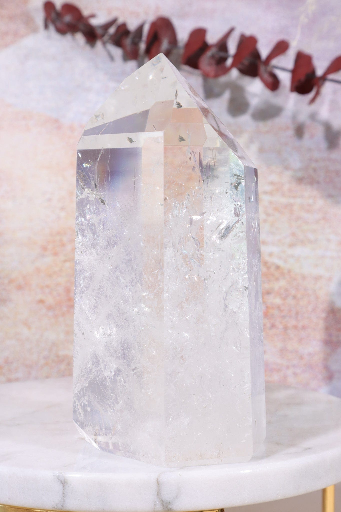 Clear Quartz Tower AAA-Grade Brazil Towers Tali & Loz Crystals
