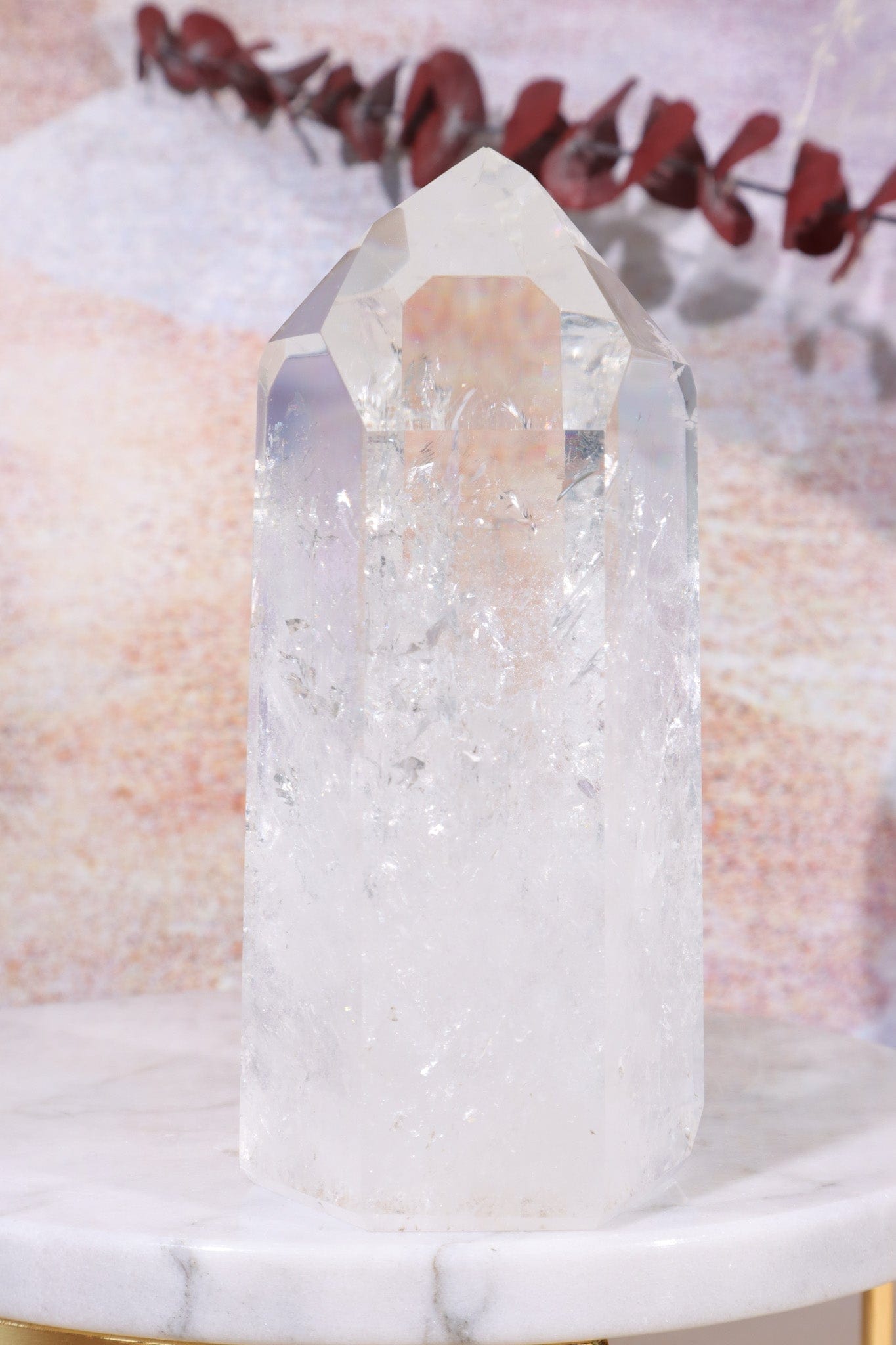 Clear Quartz Tower AAA-Grade Brazil Towers Tali & Loz Crystals