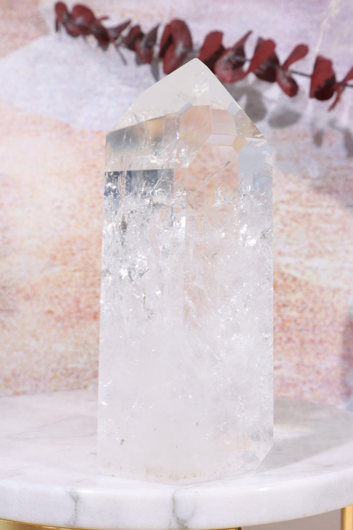 Clear Quartz Tower AAA-Grade Brazil Towers Tali & Loz Crystals