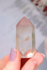 Clear Quartz Tower With Lithium Towers Tali & Loz Crystals