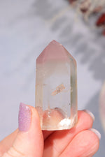 Clear Quartz Tower With Lithium Towers Tali & Loz Crystals