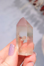 Clear Quartz Tower With Lithium Towers Tali & Loz Crystals