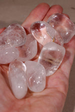 Clear Quartz Tumblestones | 35-40mm | Brazil Tumblestones Tali & Loz Crystals