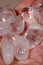 Clear Quartz Tumblestones | 35-40mm | Brazil Tumblestones Tali & Loz Crystals