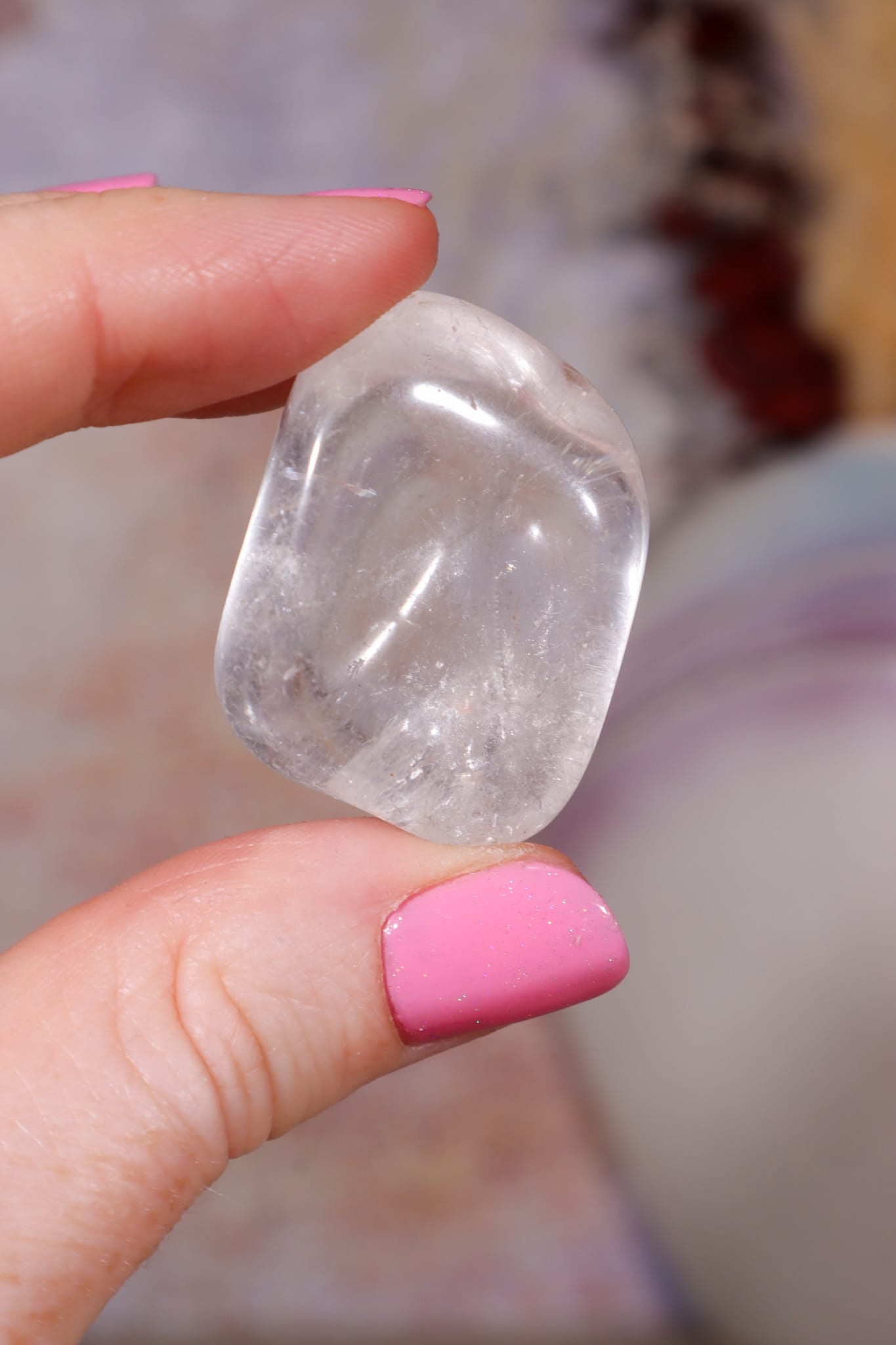 Clear Quartz Tumblestones | 35-40mm | Brazil Tumblestones Tali & Loz Crystals