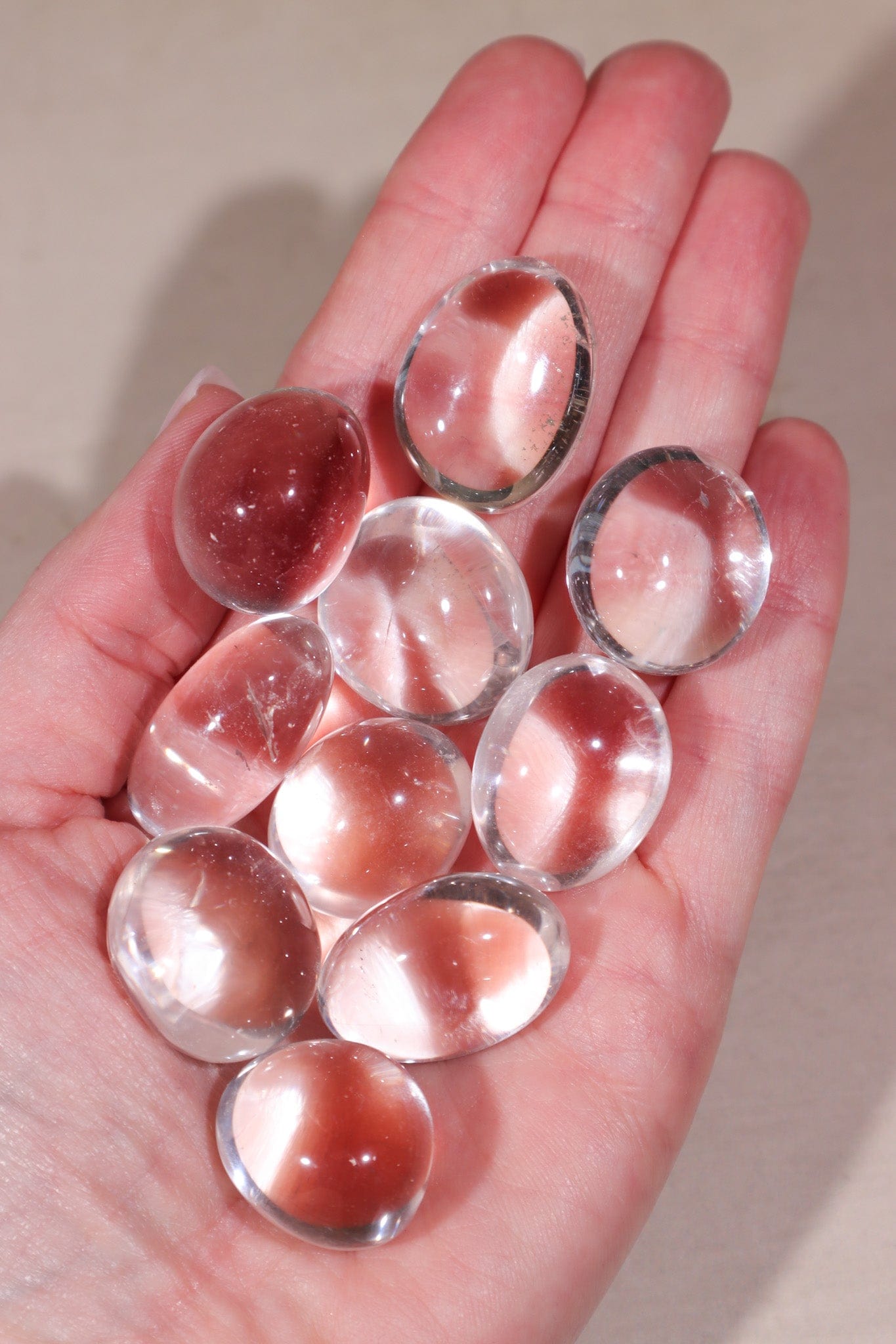 Clear Quartz Tumblestones AAA-Grade 20-30 mm - Tali & Loz Crystals