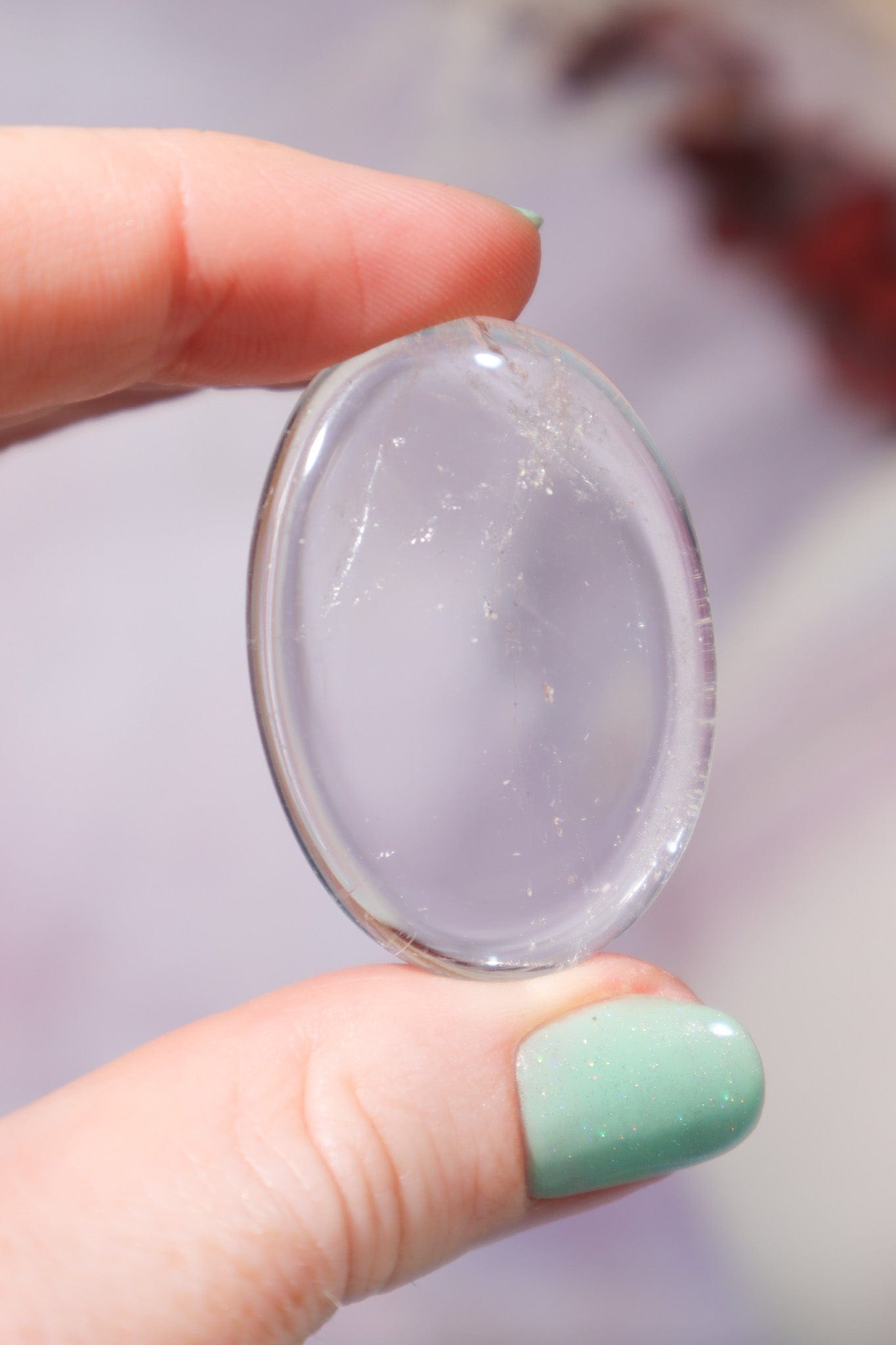 Clear Quartz Worry Stones Worry Stones Tali & Loz Crystals