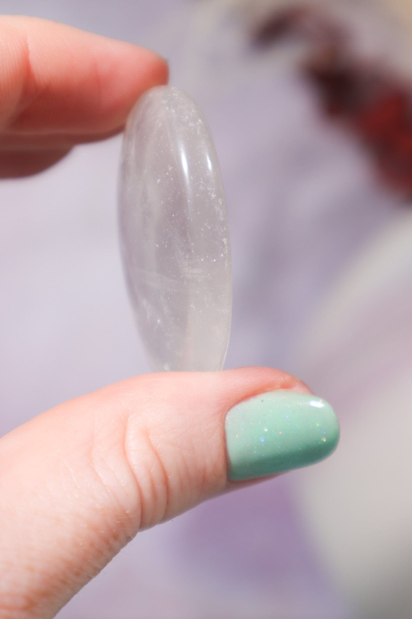 Clear Quartz Worry Stones Worry Stones Tali & Loz Crystals